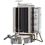 Inoksan PDG400NR-N, 130 Lbs Natural Gas Gyro Machine, Bottom Motor, Robax Glass, NSF, ETL