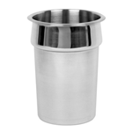 Inset Bucket Stainless Steel, 4 Quart