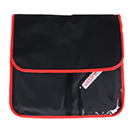Insulated Red Pizza Bag. Holds Two 18