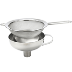 ISI 2714 Stainless Funnel & Sieve for Cream Whippers