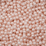 Ivory Pink Sugar Pearls Decoration Balls, 4mm - 2 lb