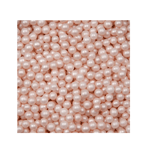 Ivory Pink Sugar Pearls Decoration Balls, 6mm - 16 Oz.