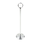 Johnson Rose Chrome-Plated Table Number Stand, 15"