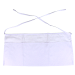 Johnson Rose White Waist Apron, 23