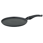 Joseph Strauss Prestige Aluminum Crepe Pan with QuanTanium Nonstick Coating, 11 Inch