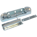 Kason 10218000008 5-3/4" x 1-1/8" Spring-Assisted Edge Mount Door Hinge With 1-1/8" Offset