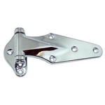 Kason 11070000032 6-1/16" x 3-1/8" Surface Mount Door Hinge With 7/8" Offset