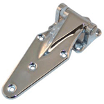 Kason 11070A00016 6-17/64" x 2-3/16" Surface Mount Door Hinge With 7/8" Offset