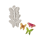 Katy Sue Butterfly Trio Silicone Fondant Mold