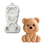 Katy Sue Easy Stand Bear Silicone Fondant Mold