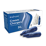 Kayser Cream Chargers, Pack of 24
