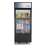 KoolMore One Glass Door Commercial Display Merchandiser Refrigerator, 6 Cu. Ft.