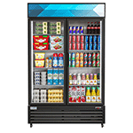 KoolMore Two-Door Merchandiser Refrigerator - 38 Cu Ft. 