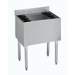 Krowne Metal Underbar Ice Bin/Cocktail Unit 24