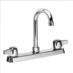 Krowne 8" Deck Mount Faucet with 6" Gooseneck Spout