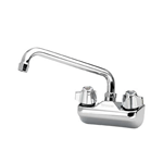 Krowne Commercial Series Faucet, Splash Mount, 4" Center, 6" Spout