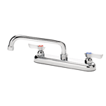 Krowne Metal 13-808L Silver Series 8" Center Deck Mount Faucet with 8" Spout