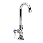 Krowne Metal 16-115L Silver Series Single Deck Mount Pantry Faucet with 3-1/2" Gooseneck Spout