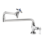 Krowne Metal 16-161L Royal Series Deck Mount Pot Filler Faucet with 12