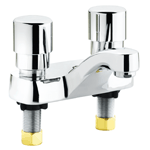 Krowne Metal 16-480L Royal Series Self-Closing Metering Lavatory Faucet