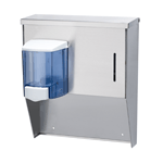 Krowne Metal H-115 - 12" Soap & Towel Dispenser