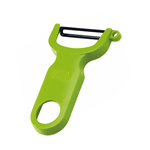 Kuhn Rikon Peeler Plastic handle, Carbon Steel Blade - Green