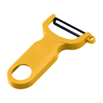 Kuhn Rikon Peeler Plastic handle, Carbon Steel Blade - Yellow