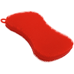 Kuhn Rikon Stay Clean Scrubber, Red