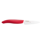 Kyocera Revolution Series Red Ceramic Paring Knife, 3"