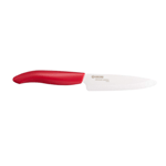 Kyocera Revolution Series Red Ceramic Utility Knife, 4.5" 