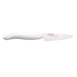 Kyocera Revolution Series White Ceramic Paring Knife, 3"