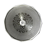 L. Tellier Replacement Grid/Grill Plate S/S, For X3 5 Qt. Mouli Mill - Medium (2.5mm Holes)