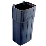 Lakeside 206-4 Jumbo Gray Wastebox 4 Pack