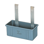 Lakeside 208-6 Gray Utility/Silver Box - 6 Pack