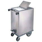 Lakeside 240 Stainless Steel Ice Cart 125 Lb. Cap.
