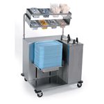 Lakeside 2620 Mobile Deluxe Tray Starter Station