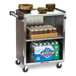 Lakeside 610 Enclosed Cart 3 Shelf 15 1/2 x 24