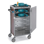Lakeside 654 Tray Delivery Cart - Stainless Steel Ext.