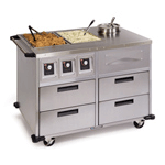 Lakeside 6745 Serve-All Mobile Food Station - 46"