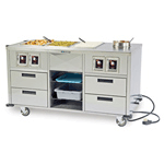 Lakeside 6750 Serve-All Mobile Food Station - 62"