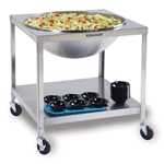 Lakeside 713 Mobile Mixing Bowl Stand - 80q Bowl Size