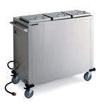 Lakeside 7512 Mobile Convection Heat Dish Dispenser - 3 Stack