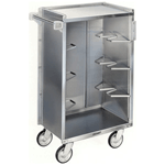 Lakeside 790 Enclosed Bussing Cart 5 Shelf 16 x 22