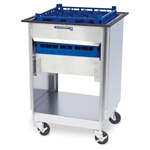 Lakeside 997 Adjust-a-Fit Mobile Cabinet Rack Dispenser