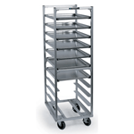 Lakeside LA-8529 Angle Ledge Aluminum Pan & Tray Rack - 18 Pan Cap. (1-7/8" Ledge)