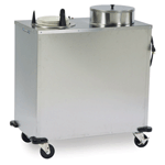 Lakeside E6212 Express Heat Dish Dispenser - 2 Stack, Plate Size: 11-1/4