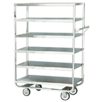 Lakeside LA733 Heavy Duty Multi-Shelf Cart 6 Shelf 21 x 33 - #733 NON-NSF