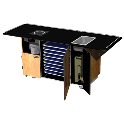 Lakeside LA6855W Breakout Dining Station 95