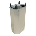 Lakeside V5010 Mobile Unheated Shielded Dish Dispenser - Oval, Plate Size: 6-3/4