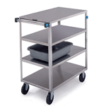 Lakeside LA446 Multi-Shelf Cart 4 Shelf 21 X 35 - #446 3 Edges Up, 1 Down